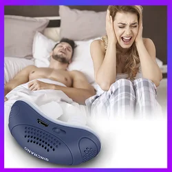 Dispositivo elétrico anti-ronco Dispositivo de ajuda ao sono anti-ronco para homens Mulheres apneia do sono parar ronco ajuda rolha Household Health Care