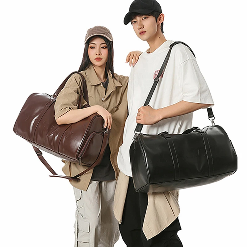 

Сумка для фитнеса для мужчин и женщин, большая дорожная сумка с карманом для обуви, сумка для ручной клади выходного дня, деловые сумки на плечо для прогулок