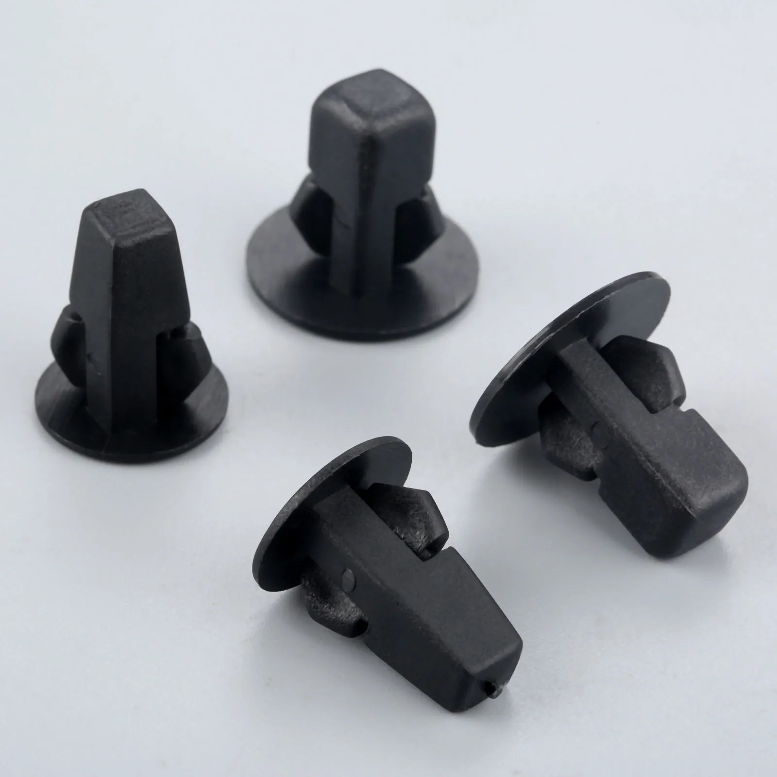 Yetaha 50 Pcs Car Fastener Clips Bumper Inner Fender Rivets Push Door Trim Cover Front Rear Wheel Clip For Toyota Honda Ford