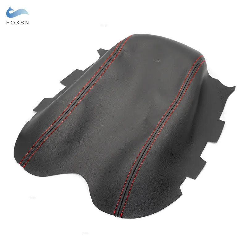 Car Interior Accessories Center Console Lid Armrest Box Cover Microfiber Leather Trim For Infiniti G37 2010 2011 2012 2013 2014