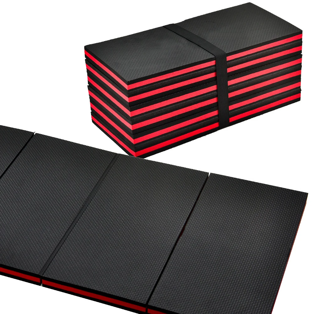 1 قطعة 114x40 سنتيمتر ميكانيكا حصيرة للطي المرآب/الركوع/وضع إيفا رغوة العمل حصيرة ميكانيكا الركوع وسادة صيانة حصيرة ل تحت السيارة #4