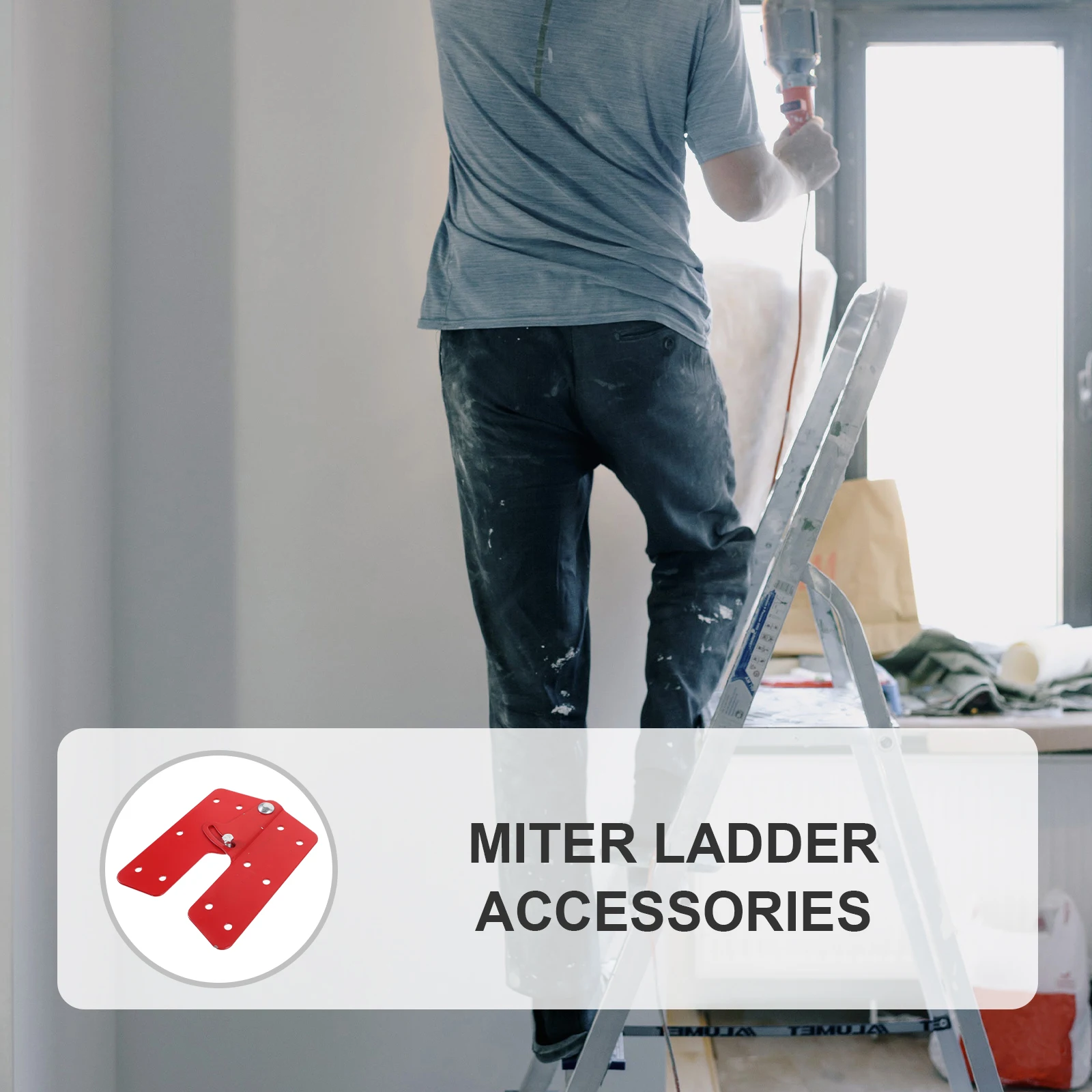 

2pcs Hinge Replacement Kit Heavy Duty Step Hinge Folding Joint Attic Ladder Attachment Iron Ladder Accessories For Stable