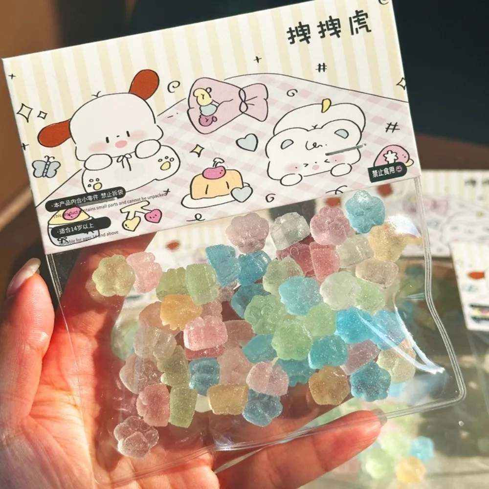 Kawaii Katzenfuß Mini Kätzchen Pfote Katzenpfote Macaron Squishy Spielzeug Stress reduzieren Dekompression Zappelspielzeug Geschenke