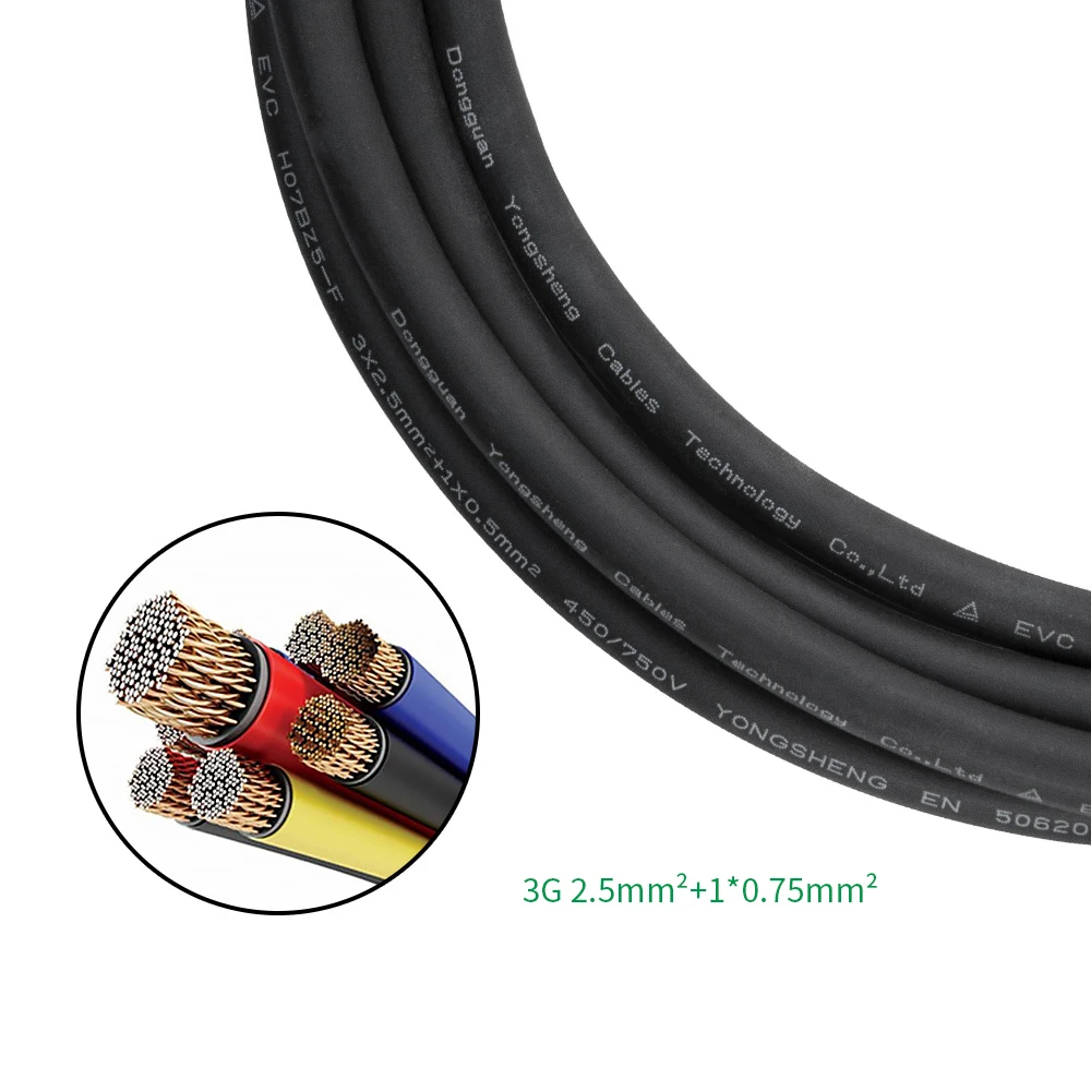 EVMBO New Energy Vehicles Discharger Cable 3/5M Type1 SAE J1772 3.5KW 15A 250V to JPN Socket for Electric Car Side V2L For BYD