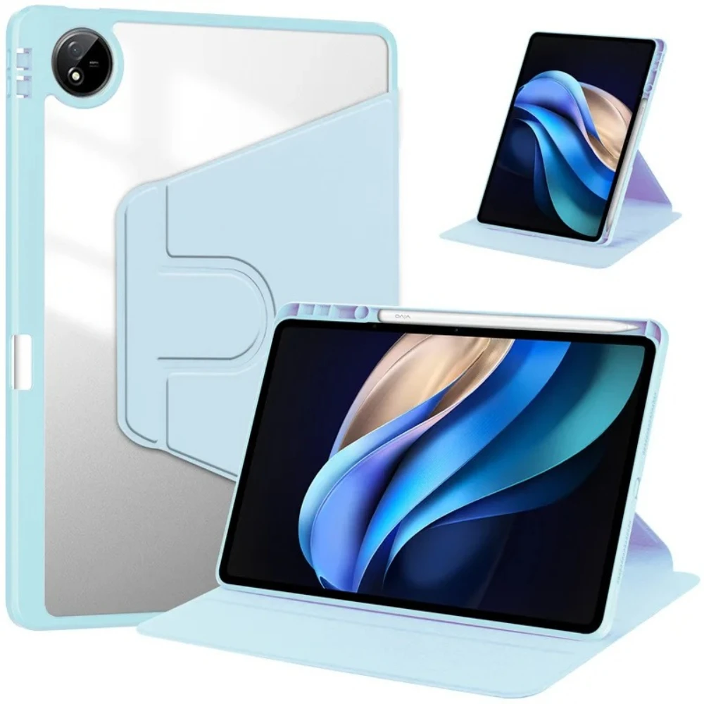 

360 Rotating Acrylic Cover for Vivo Pad 5 Pro 13 Inch 2025 PA2573 Case with Pencil Holder for Vivo Pad 5 Pro 13 Inch 2025 Funda