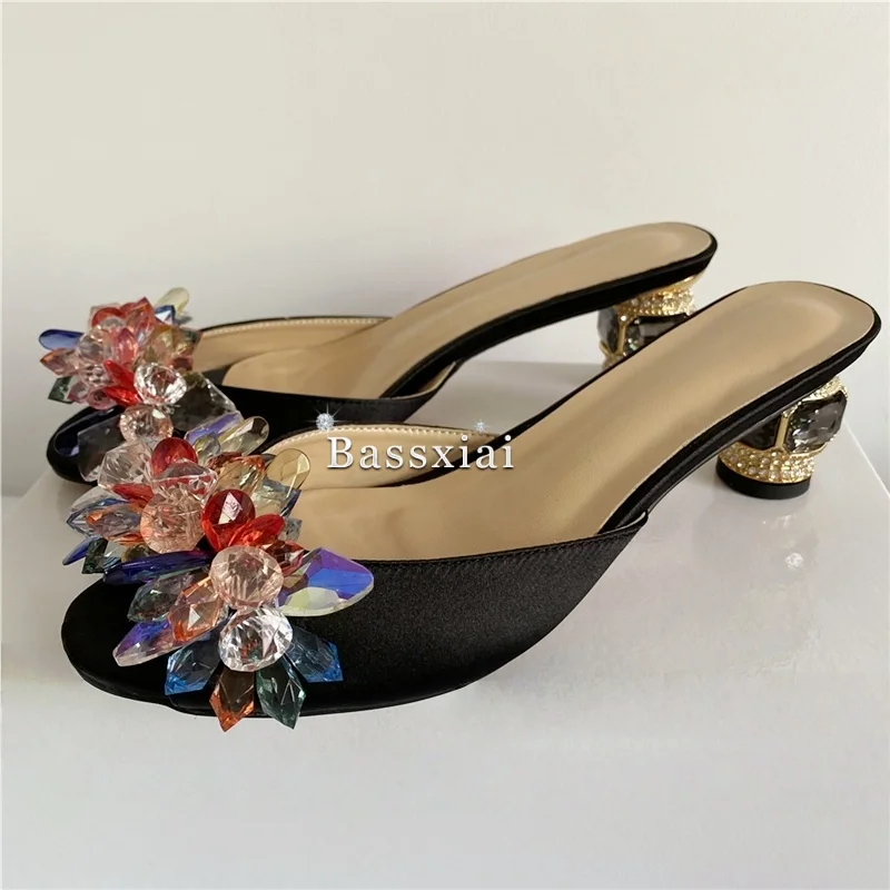 BASSXIAI Slingback High Heel Sandals 3