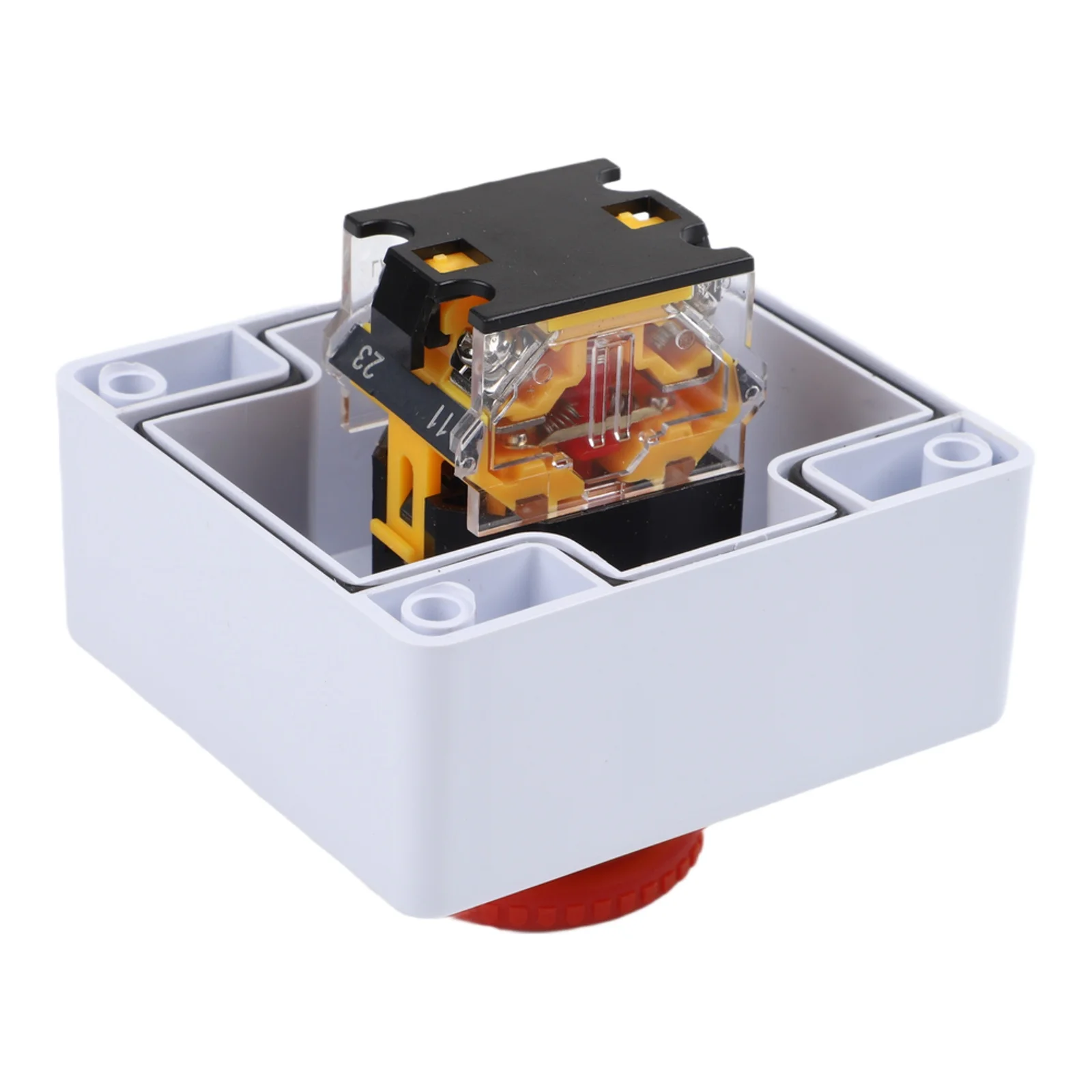 Efficiently Designed E Stop Mushroom Style Push Button Control Box Suitable for a Range of Industrial Applications