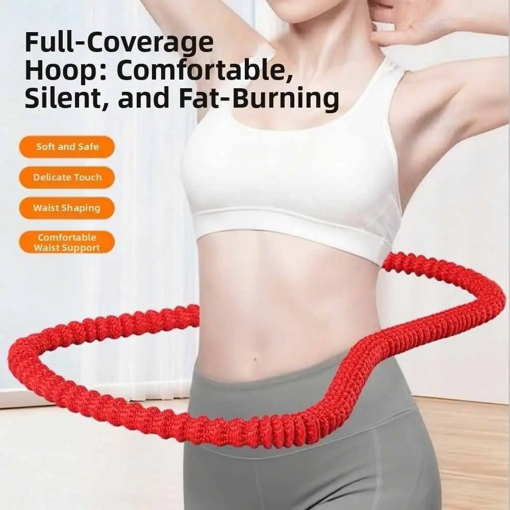 

Waist Slimming Fat Burning Sports Hoop Foldable Low Noise Weight Loss Circle Durable Slimming Belly Abdominal Hoop