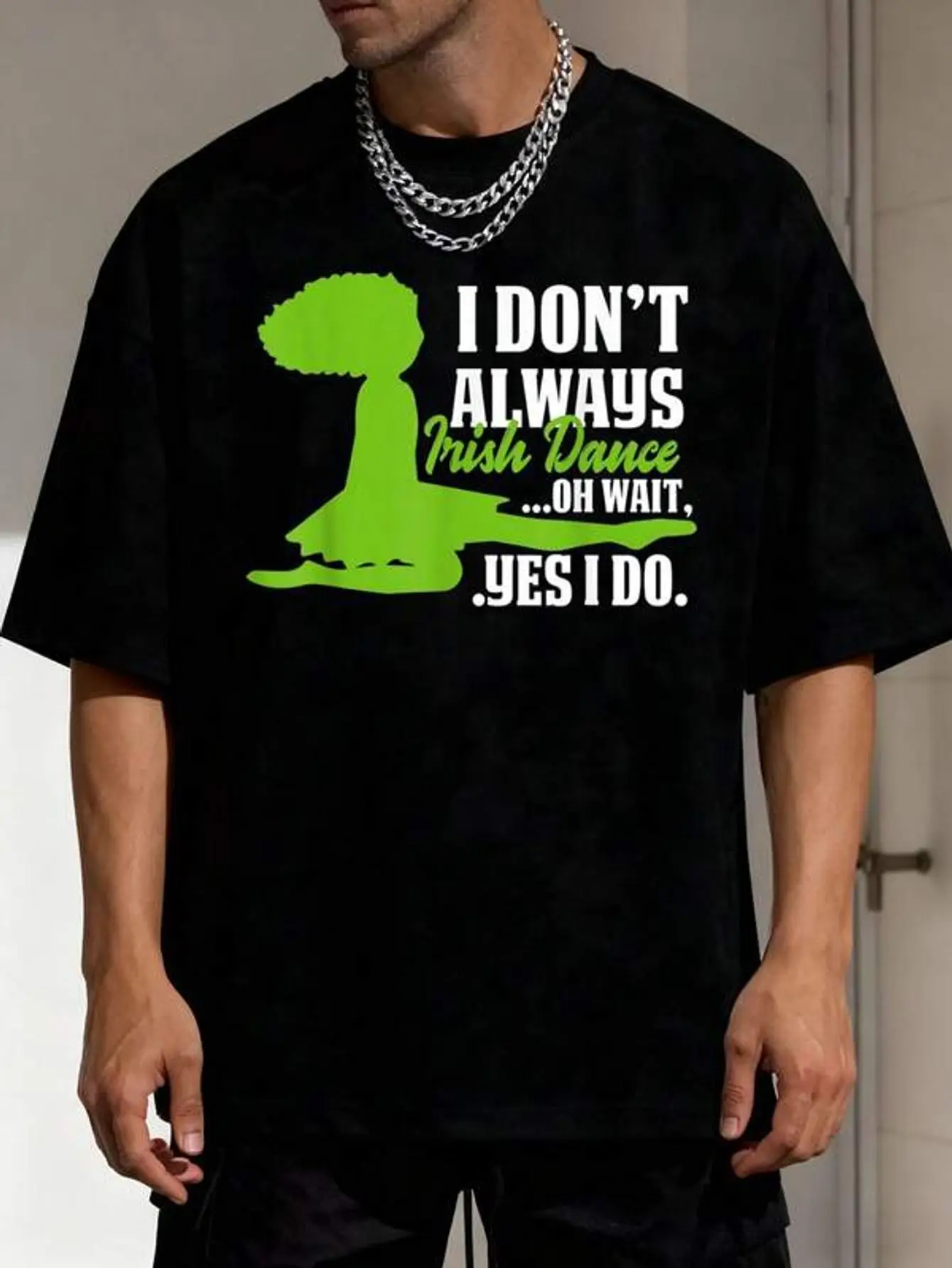 I Don'Irish Dance - Irish Dancer Ceili Reel Dance-Shirt         Camisas Para Hombre Men's-Shirt Graphic Tees  Crop Tops  Outfits   Tops-Shirt