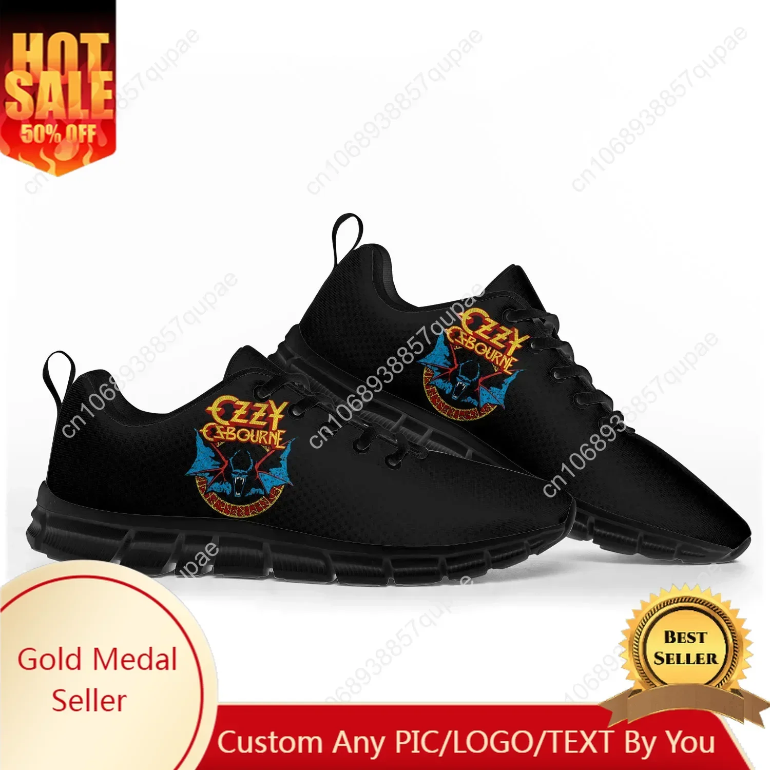 

Ozzy Osbourne Metal Rock Singer Pop Sports Shoes Mens Womens Teenager Sneakers Custom High Quality Couple Shoes