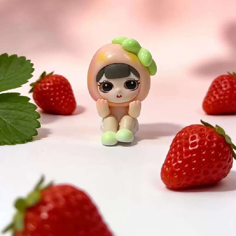 

Original Fruit Sweetheart Series Blind Box Cute Kawaii Collectible Doll Desktop Ornament Creative Gift For Anime Fans And Kids