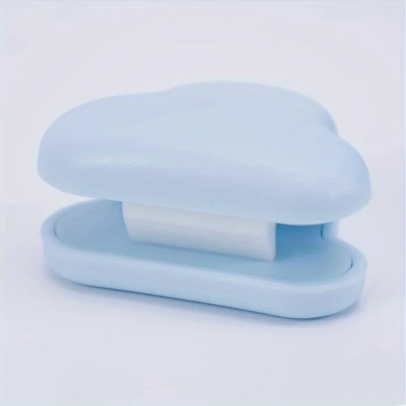 2 개 귀여운 구름 치약 홀더, 다기능 치약 주최자, 자체 접착 짜기 치약 홀더