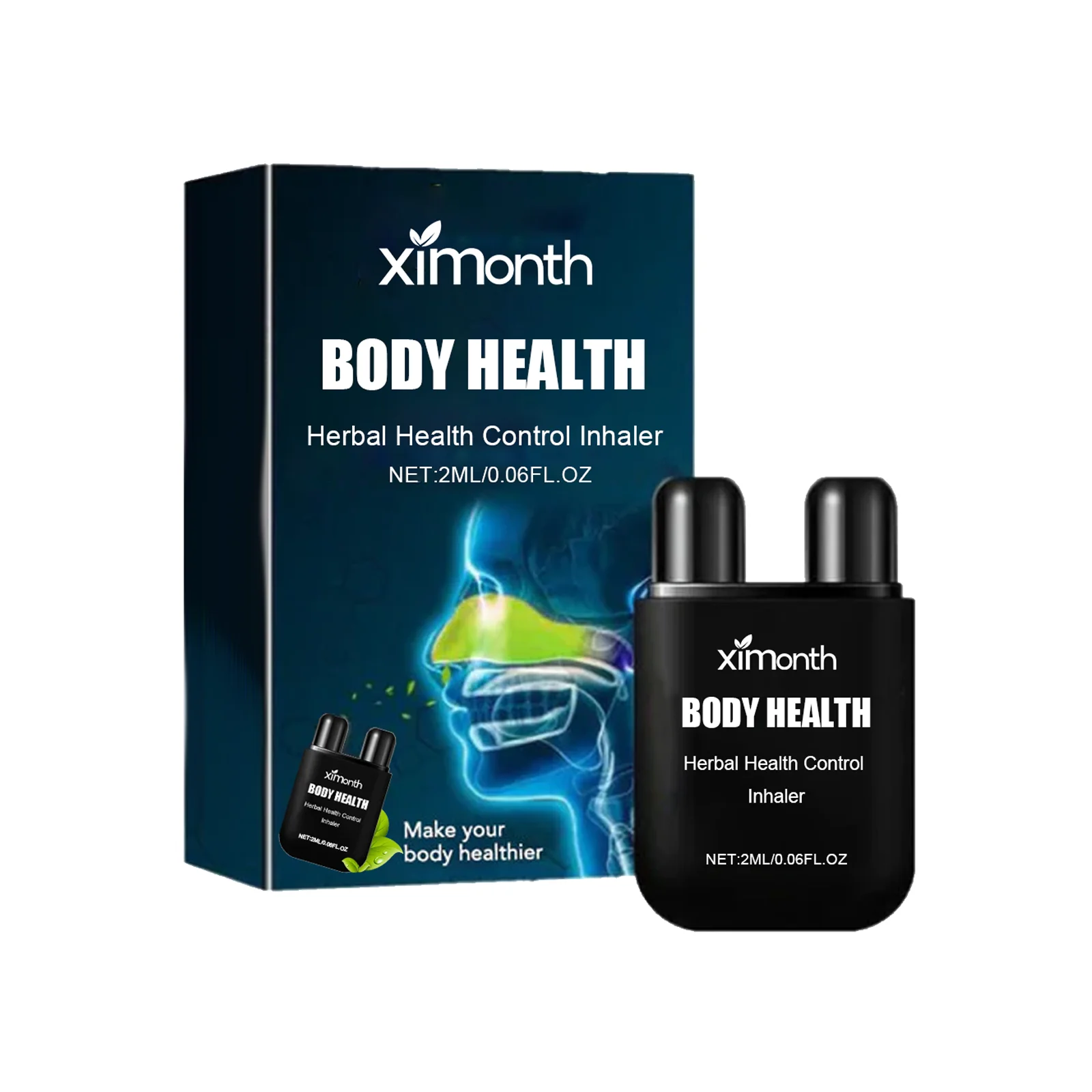 Blood Sugar Control Nasal Inhaler Stimulate Insulin Secretion Boost Energy Relieve Dizziness Weakness Cure Diabetes Health Care