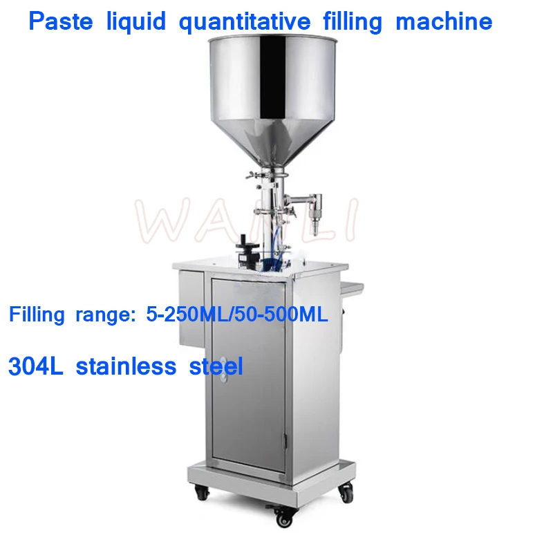 Accuracy 1% Semi-automatic Paste Filling Machine  Quantitative Liquid Filling Machine Cosmetic Cream Honey Filling Machine