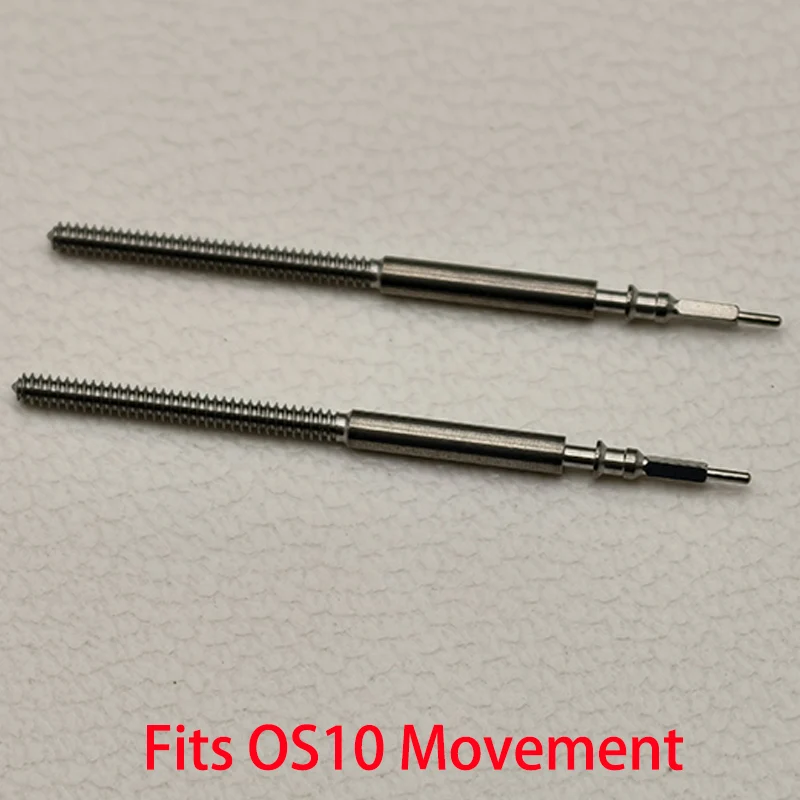 2PCS/4PCS OS10 Watch Crown Stem Spare Parts Crown Watch Steel Stem Kit Fits OS10 OS20 OS60 Automatic Mechanical Movement Stem