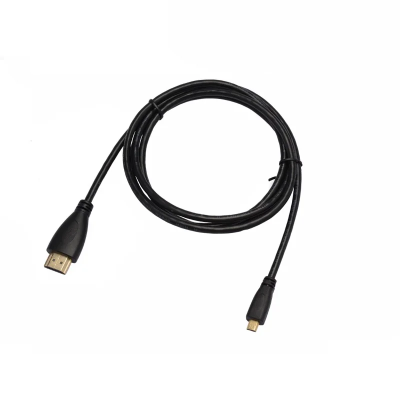 

10m 5m 3m Micro HDMI-Compatible Conversion Cable HDMI To Micro Audio Video Cable V1.4 M/M 1080p 1440p for HDTV PS3 XBOX 3D HDTV