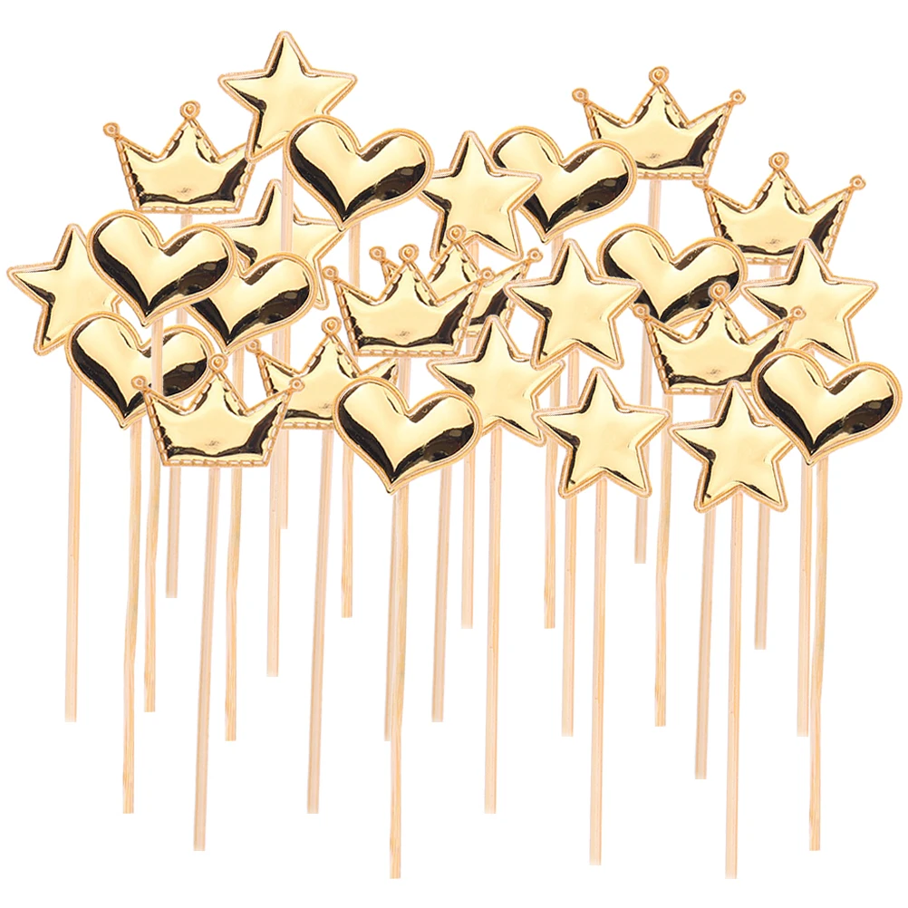 

150 Pcs Cake Decorations Heart Shaped Bamboo Picks Wedding Party Cupcake Toppers Valentines Dessert Fruit Snack Flags