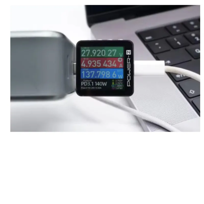 ChargerLAB Power-Z KM003C USB PD3.1 Protocolo 48V Faixa Dual Type-C Tester