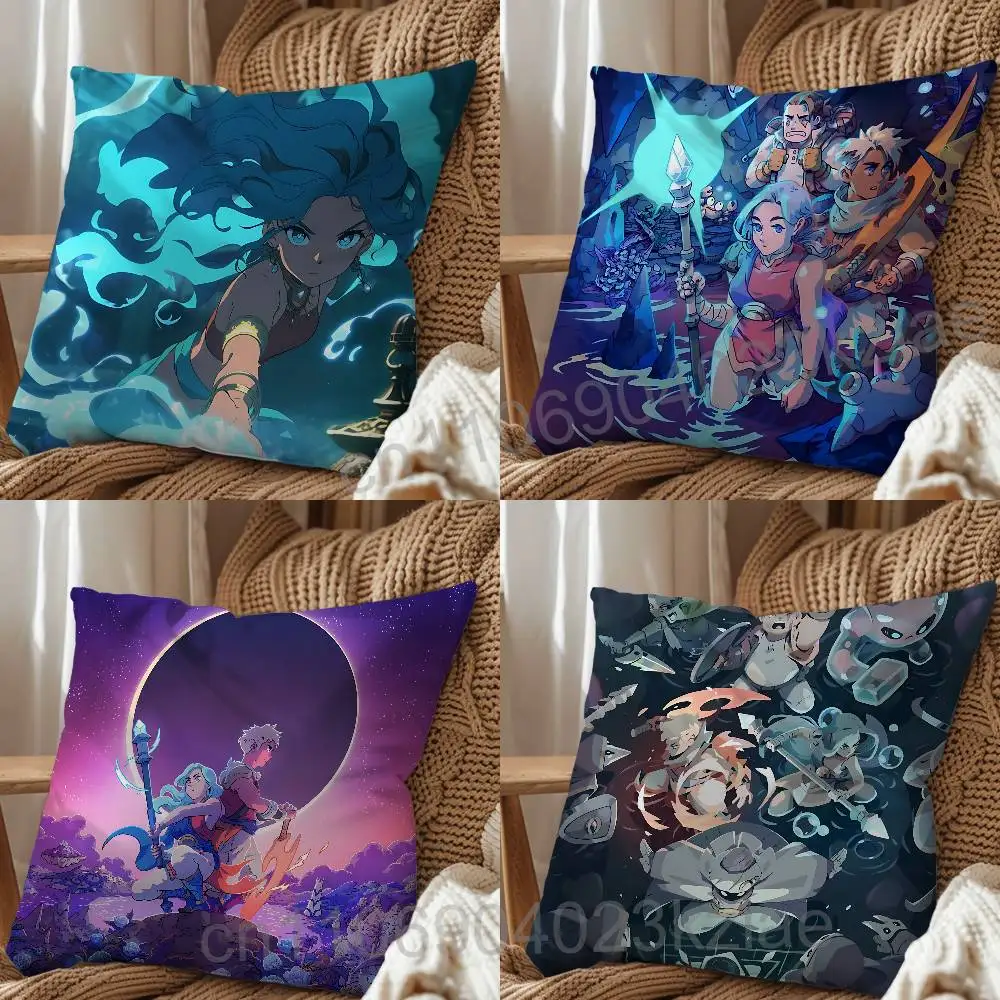 Fleshmancer game Sea of Stars Pillow Case Office Cushions Suitable For Sofa Car Bedroom Decorative Cushion Cover