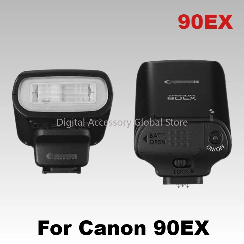 Original Canon 90EX top flash lamp For Canon M M2 600D 650D 700D 60D 5D Mark III SLR and G16 G15 G12 G11 G10 G9 G1X G7X Camera