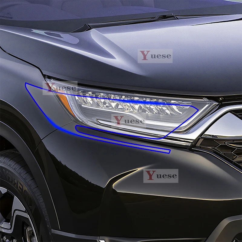 

For Honda Crv CR-V 2017-2019 Car Protection Film Headlight Mirror Film TPU Clear Anti Scratch Sticker