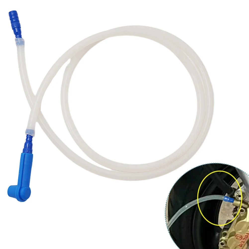 Automotive Brake Fluid Bleeding Hose Set with Valve and Connectors for Reliable and Efficient Brake Fluid Replacement