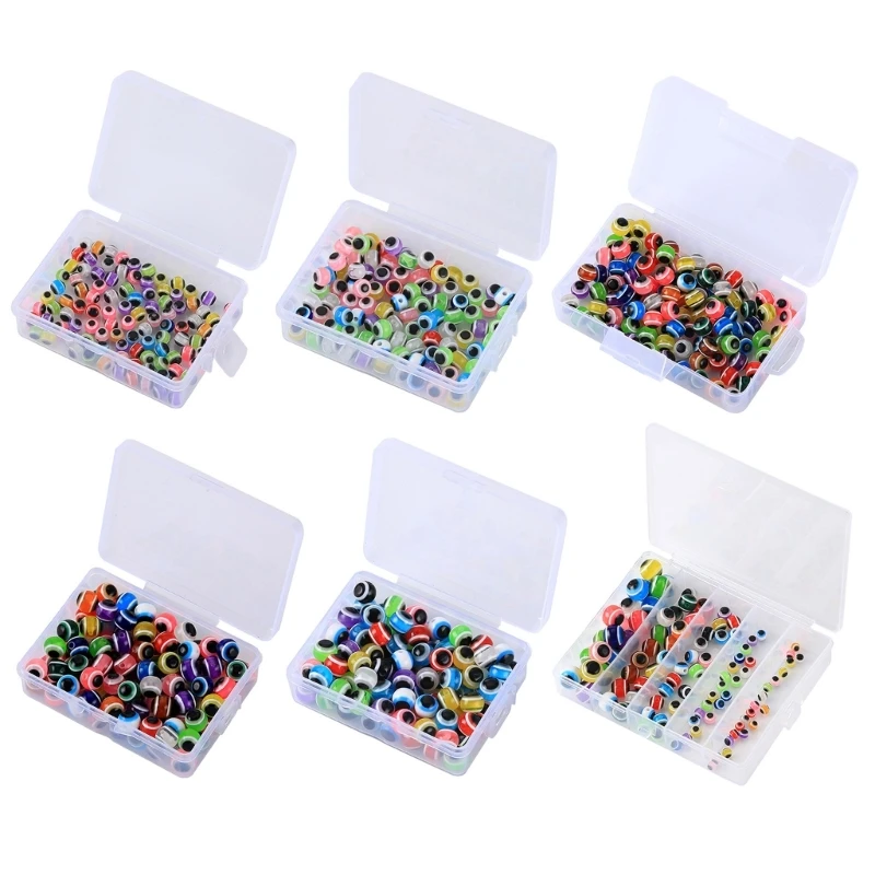 100Pcs Fish Eye Beads Fishing Line Beads Assorted Color Fishing Beads Floating Balls Stopper Beads Fish Baits Eggs Beads