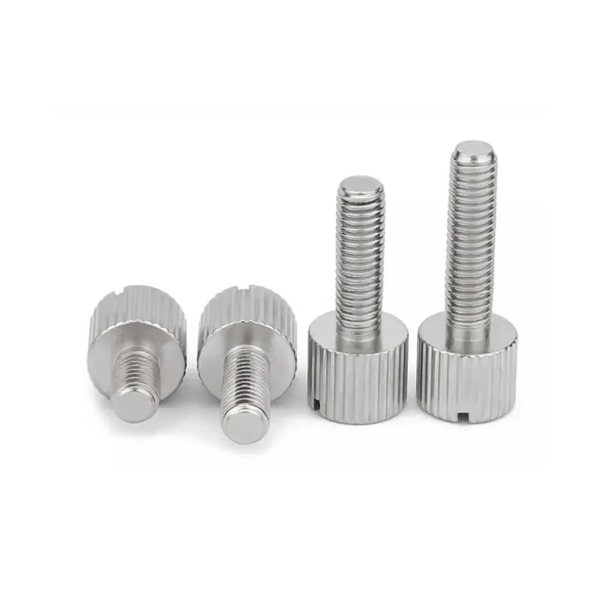 304 Stainless Steel Slotted Single Head Hand Screw M3M4M5M6