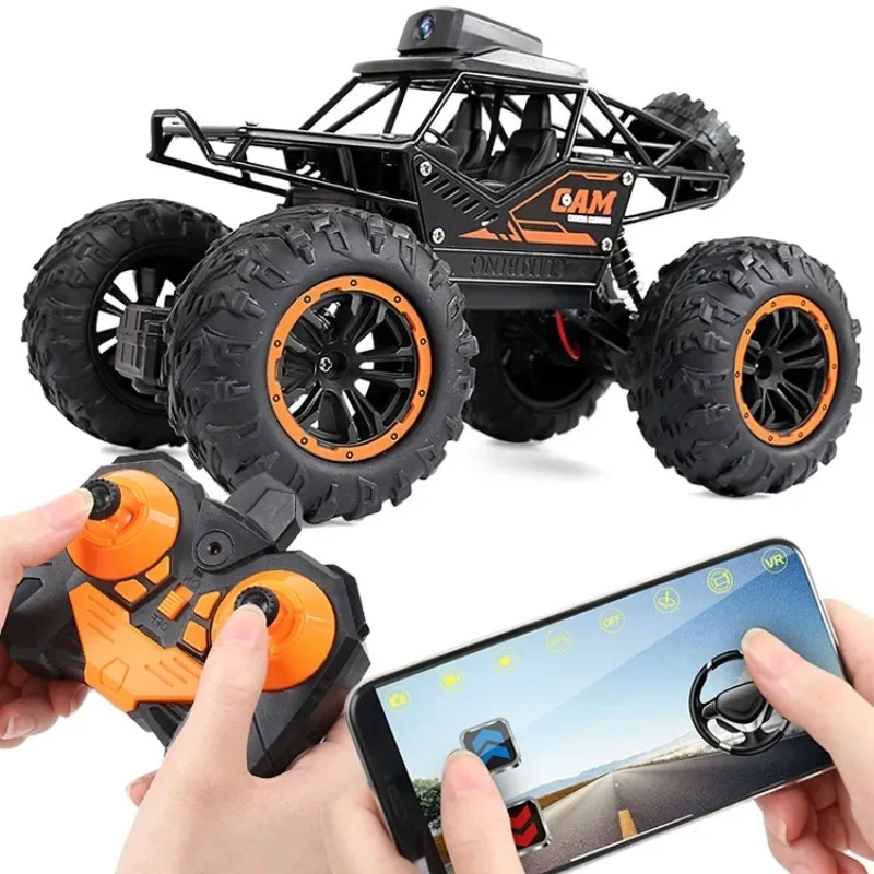 

1:18 Alloy High-speed RC Cars,WiFi HD 720P Camera,2.4G Remote Control Car Model,Rc Drift Car Gift Set,Electric Car Toys for Kids