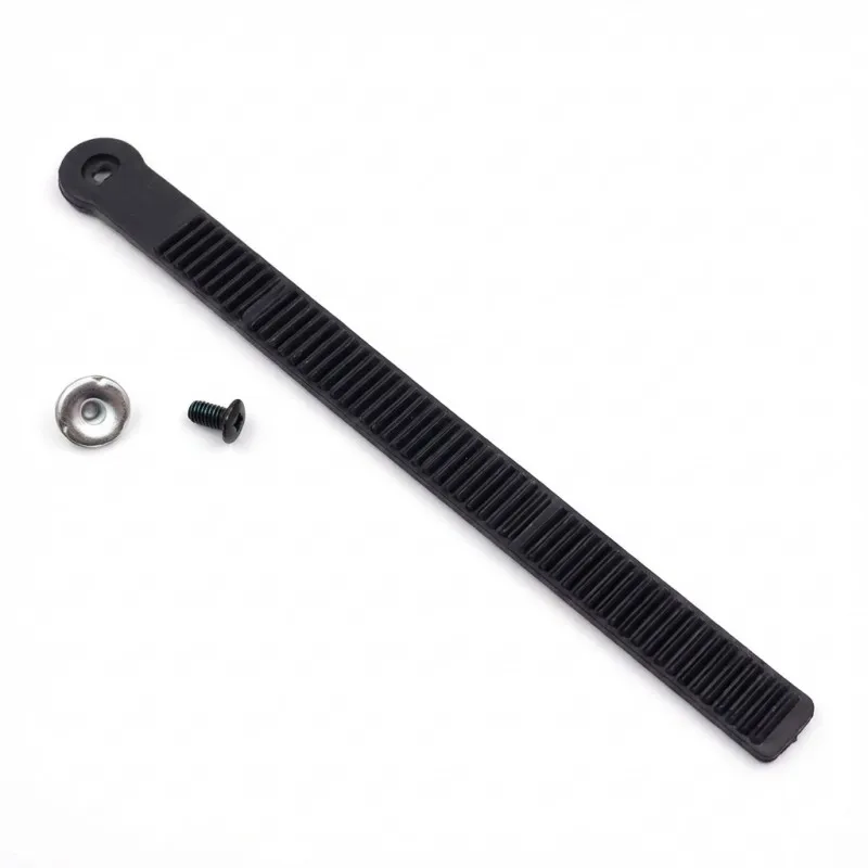 Snowboard Strap Binding System Ratchet Buckles With Straps For Snow Board Skiing Equipment Repair Replacement Parts Black