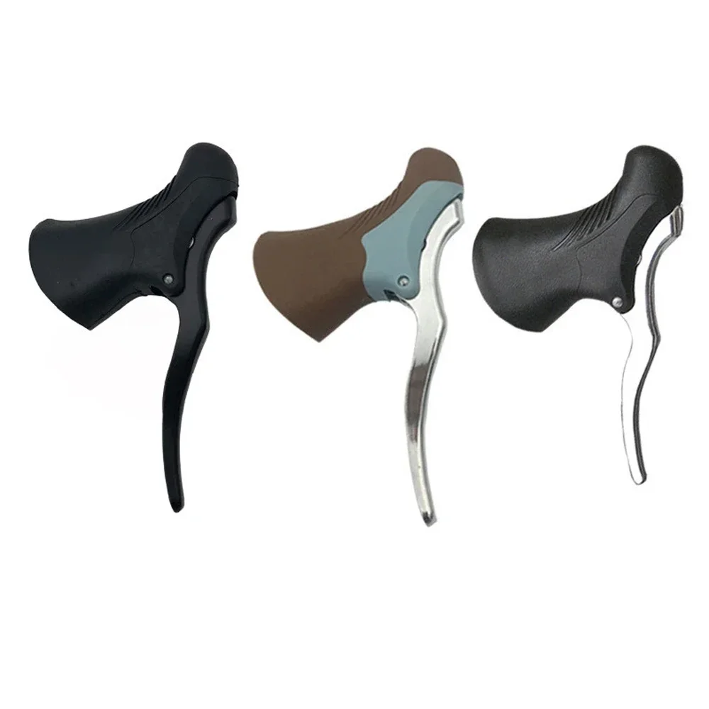 

Тормозная ручка для горного велосипеда Велосипедные тормозные рычаги с фиксированной передачей Набор передних и задних рулей для велосипеда