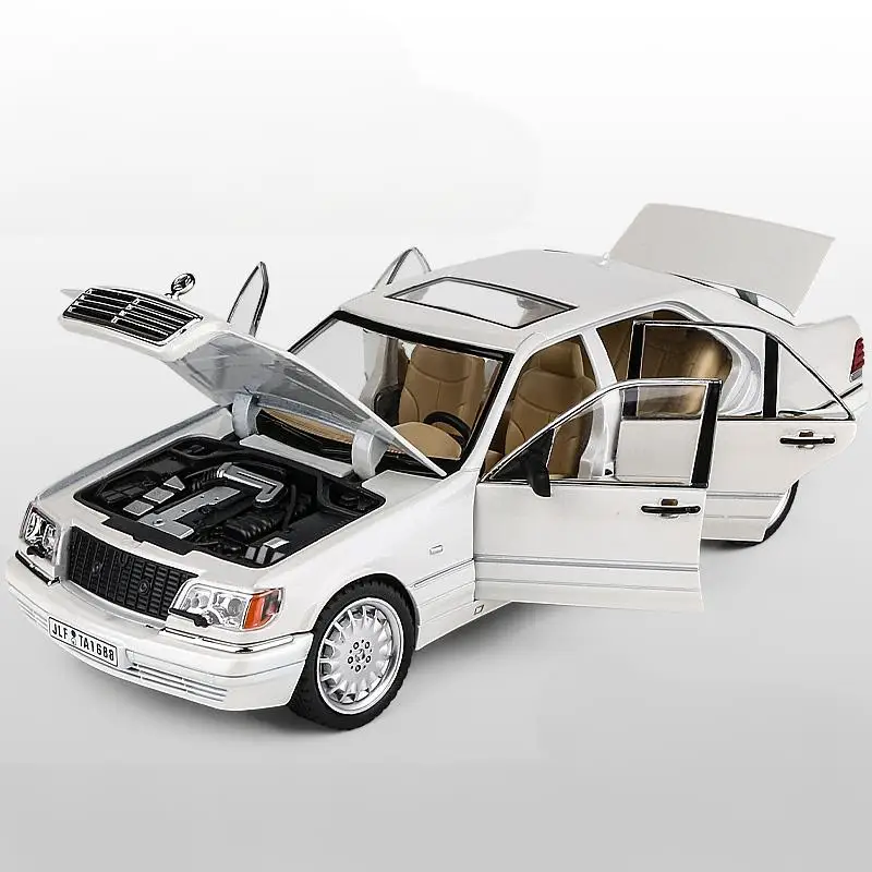 1:24 Mercedes Benz S W140 320SEL Modified Version Alloy Racing Car