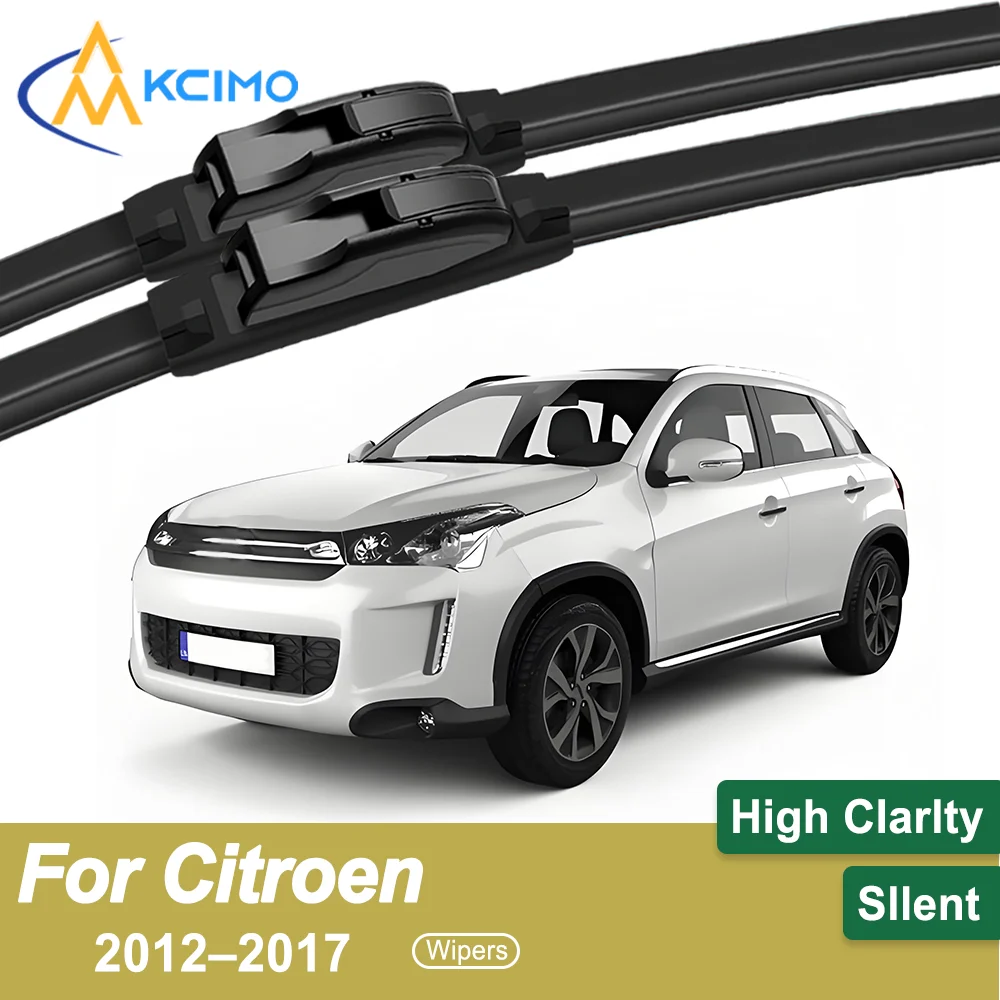 

2-Pack Superior Wiper Blades for Citroen C4 Aircross 2012–2017 All-Season Durable Quiet Wiping Uninterrupted Visibility
