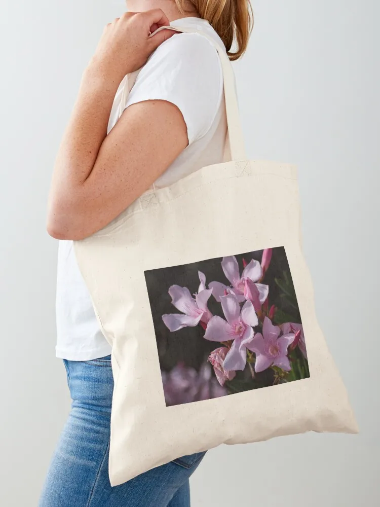 

Pink flowers Tote Bag Shopping bags Candy bags canvas shopping bag Customizable tote bag