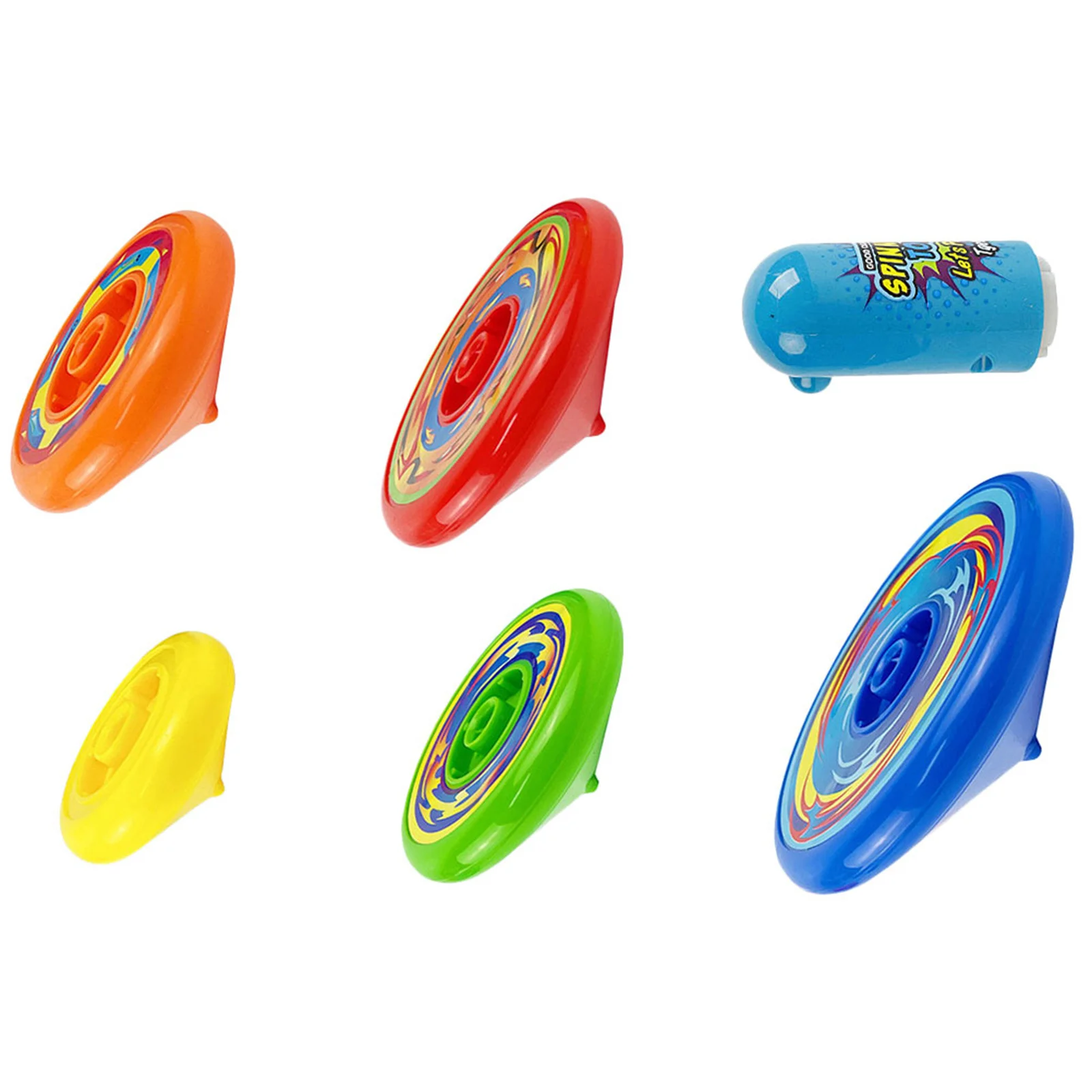 

1Set Spinning Tops for Kids Rotating Gyro Game Educational Play Fun Children's Desktop Activity Creative Gift Idea