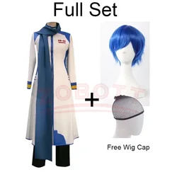 Anime Kaito Cosplay Costume Singer Eldest Brother Uniforms Costumes Kaito Formula Clothes Halloween Stage Performance for Men