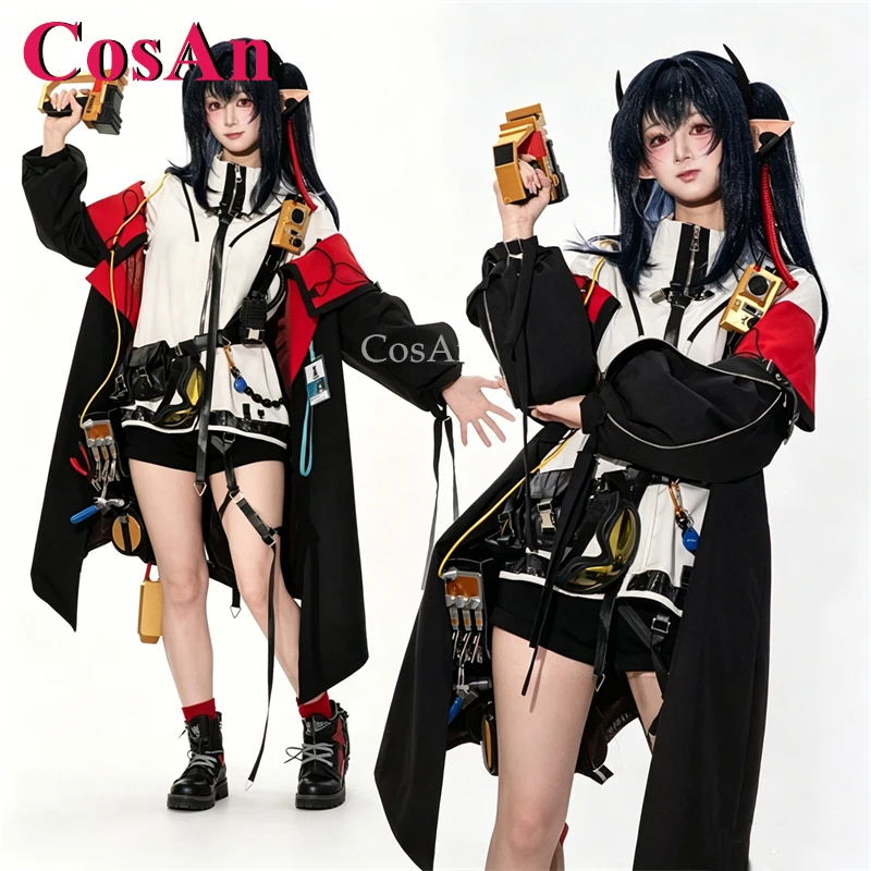

CosAn Game Arknights Ada Closure Church Cosplay Costumes Fashion Lovely Uniform Full Set Women Activity Party Role Play Clothing