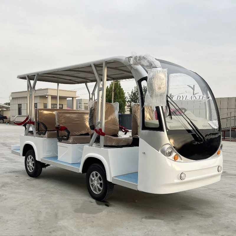 

Factory Price Cheap Four Wheels Electric Green 4 Row 11 Seats Energy Sightseeing Vehicle Bus