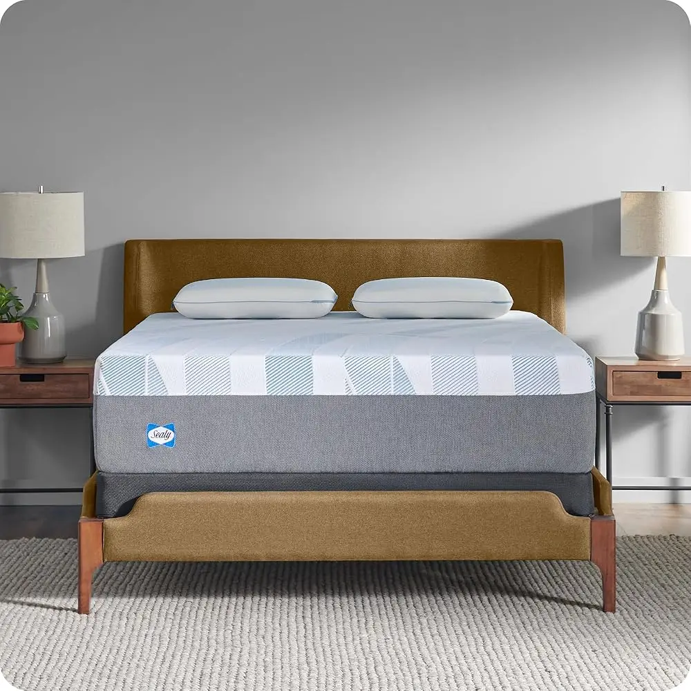 

Dreamlife 14” Foam Mattress-In-A-Box, Queen, Comfort Gel Memory Foam, Support Transition Foam, Hine Washable Cover