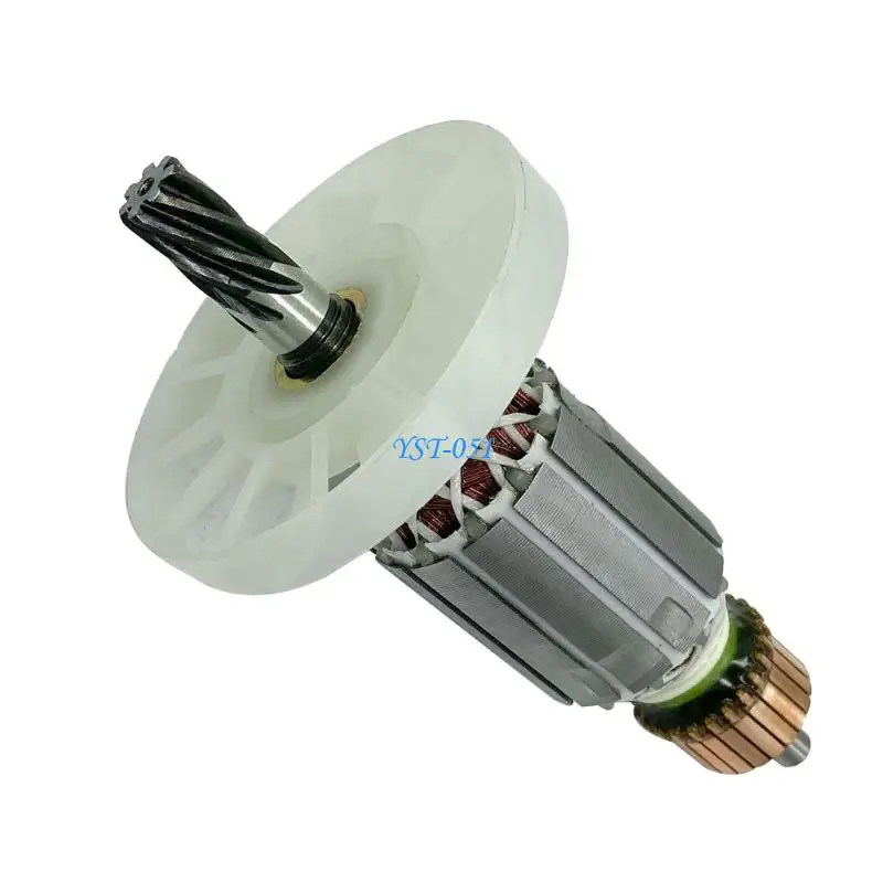 E15A Copper Rotor Electric Hammer 7 Teeth Motor Armatures For HR0810 Power Tool