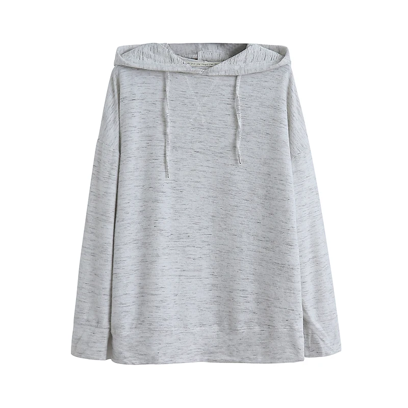 

Women's Fashionable Casual Hooded Long Sleeve Oversized Slimming Comfortable Simple Spring Autumn Sweatshirt Coat