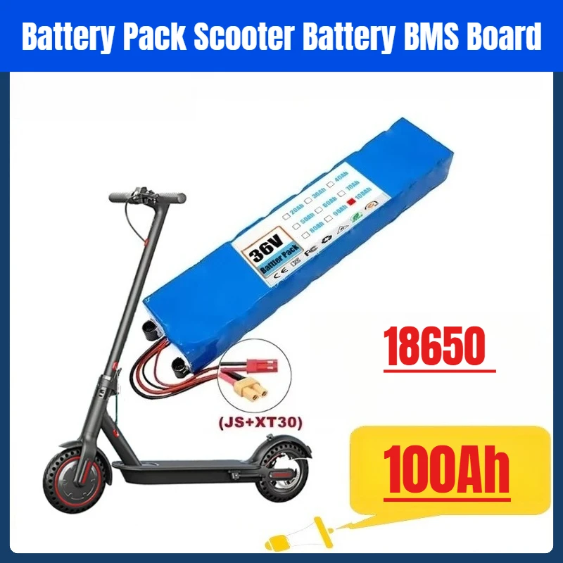 

Brand New M365 36V Battery 100Ah Kick 18650 Battery Pack Scooter Battery BMS Board