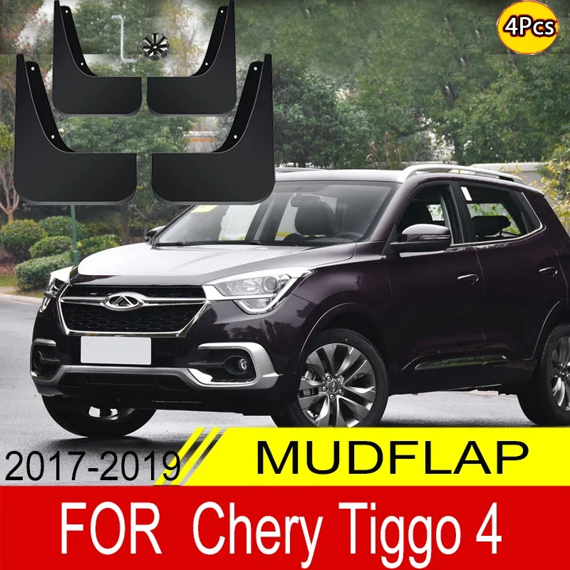 

Mud Flaps For Chery Tiggo 4 2017 2018 2019 2020 2021 Front Rear Car Fender Mudguard Splash Flaps Accessories