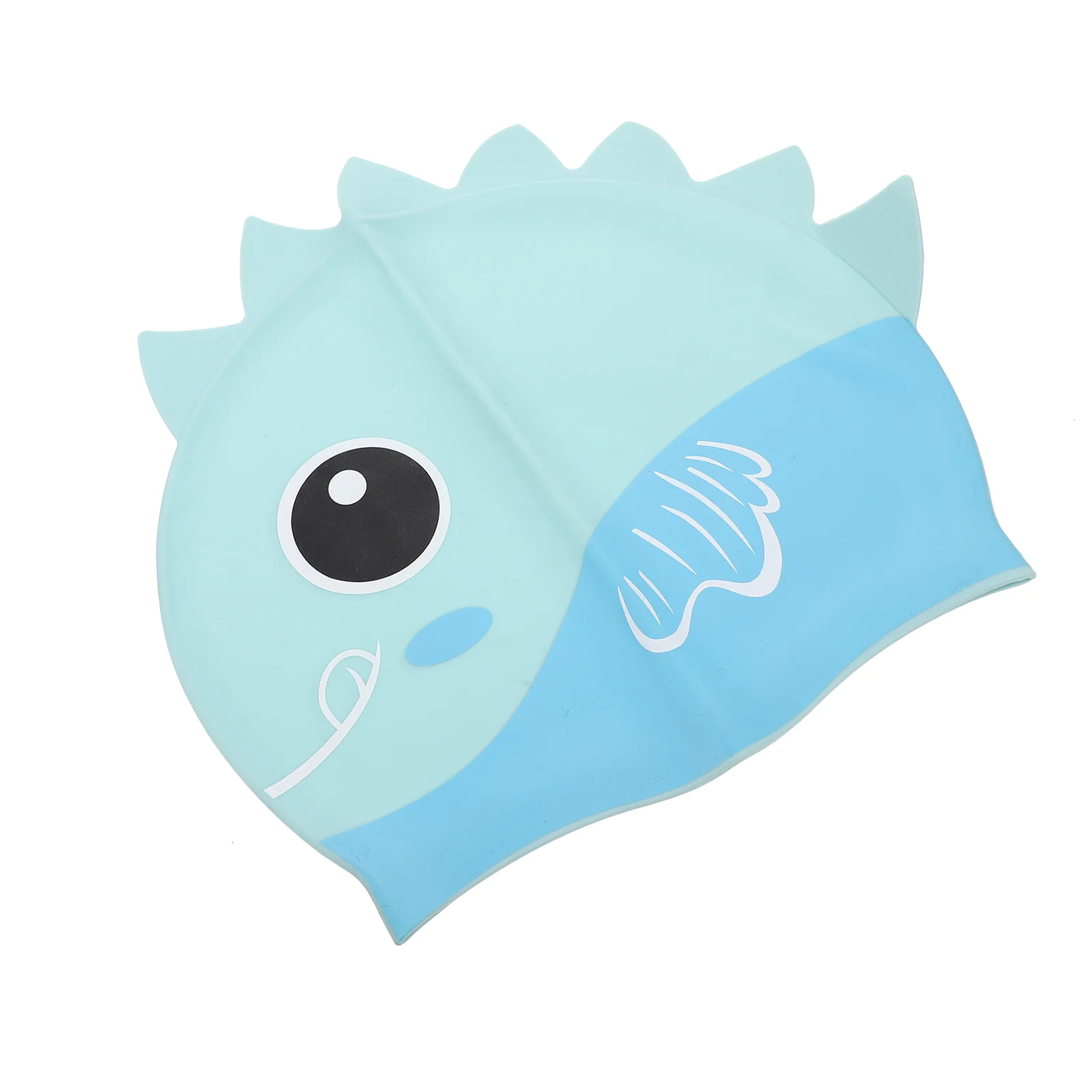 Cartoon Swimming Cap Baby Shower for Kids Women Waterproof Silica Gel Toddler Caps