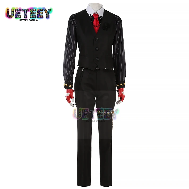 

UETEEY COS Hypnosis Microphone Division Rap Battle Iruma Jyuto Cosplay Costume Custom Size Anime Clothes
