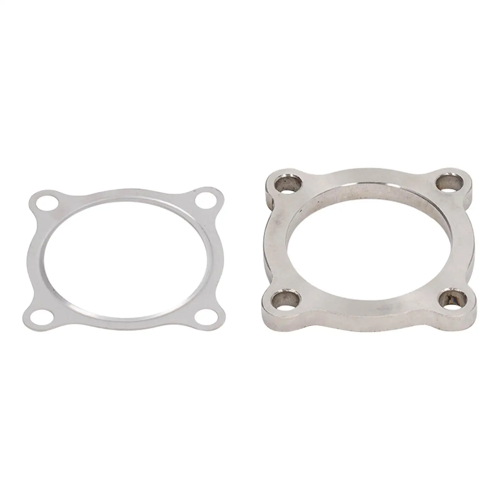 

9mm Thick Exhaust Downpipe Flange 2.5 ID, Rust-Resistant with Gasket for t3 Turbo Series - Precise Fit