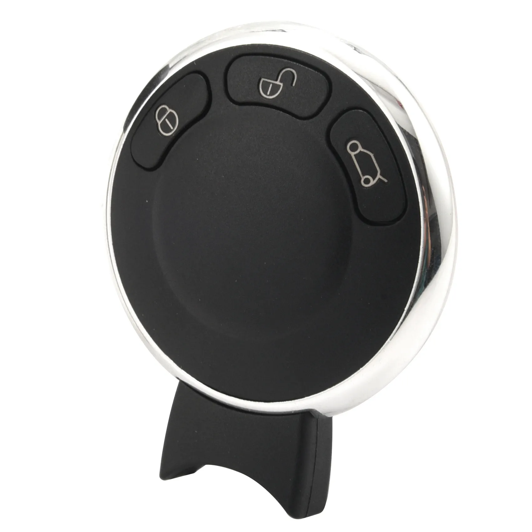 Uncut Car Key Fob Substituição Case Shell, Botão Pad para BMW, Mini Cooper, entrada remota, IYZKEYR5602