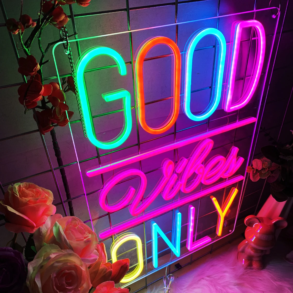 Good ONLY neon, custom-made in a variety of colors, for parties, bars, cabaret background wall decoration, create atmosphere