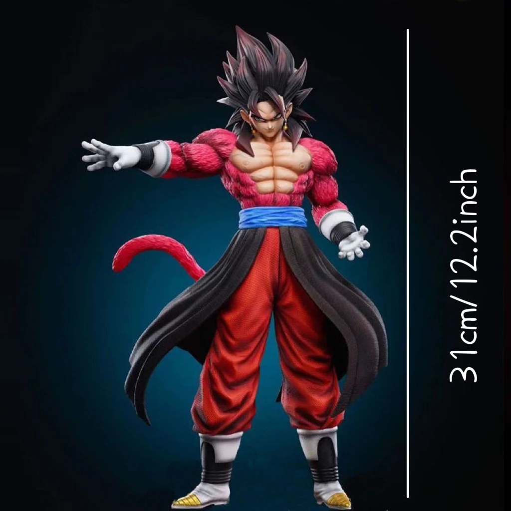Dragon Ball Xeno Vegito Figura Super Saiyan 4 Vegetto Action Figures anime periferico goku Collezione di statue in PVC Modello Giocattoli Regalo