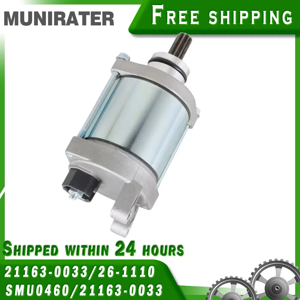 

Starter Motor Assembly For 2008-2014 Kawasaki KFX450R 21163-0033
